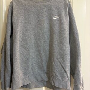 Nike Heather Gray Crewneck
